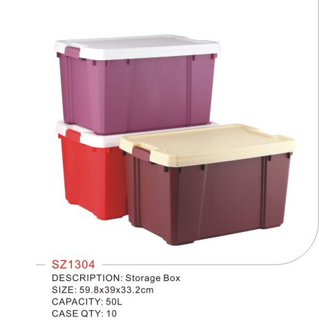 Sanyou Plastic Storage Box 50L