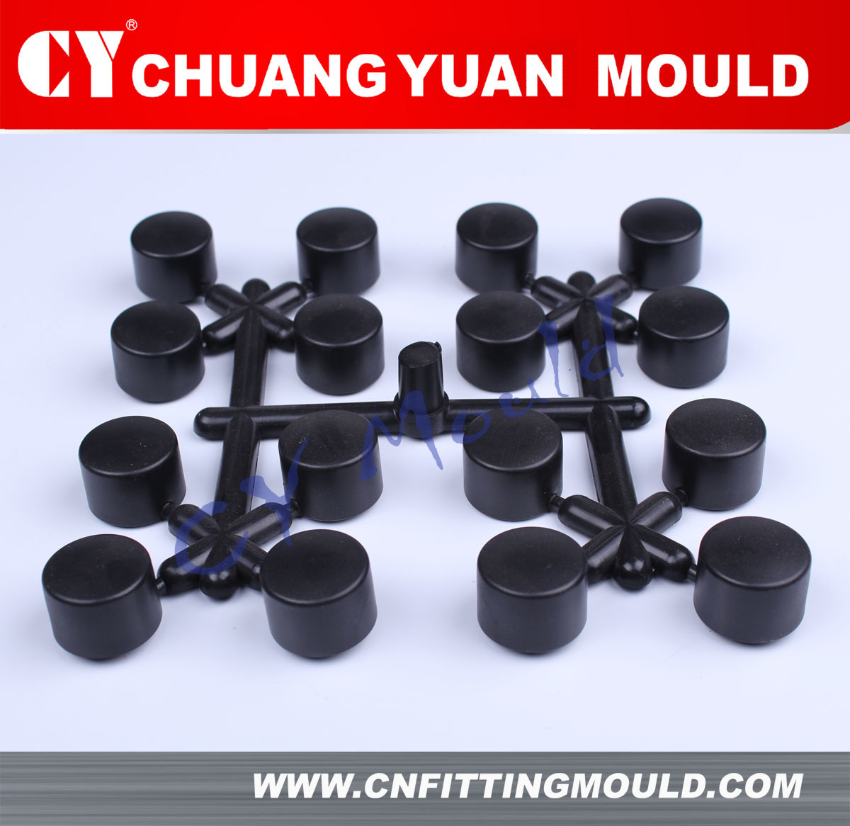 PE end cap pipe fitting moulds