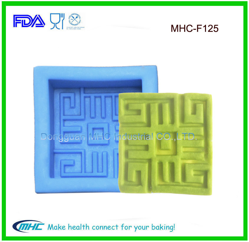 Rectangle Silicone Soap Mould