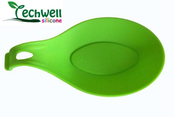 Mutifunctional Colorful Food Grade Silicone Spoon Rest