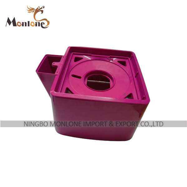 Red PP Material Plastic Injection Parts