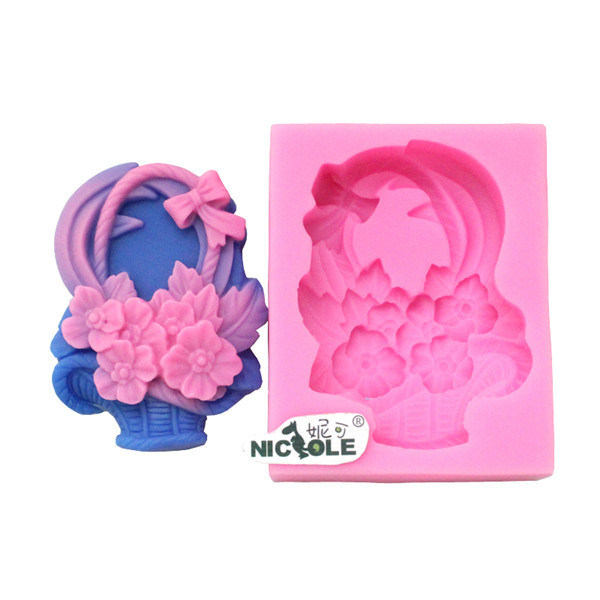 R1405 Flower Decorating Silicone Soap Mold