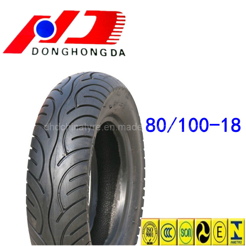 80/100-18 Scooter Tire Motorcycle Tubeless Tire