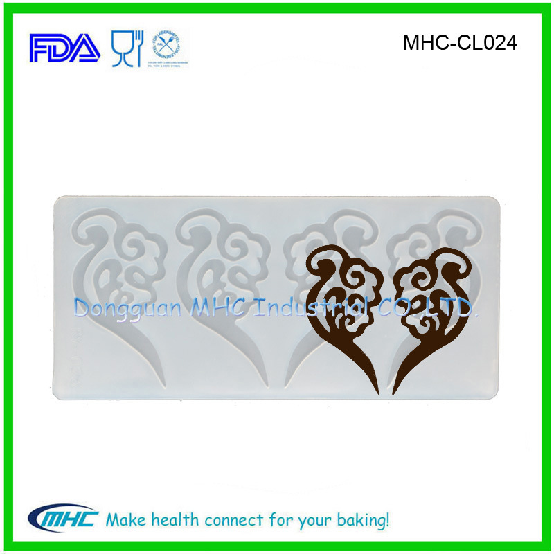 Cirrus Silicone Icing Mould for Handmade Chocolate