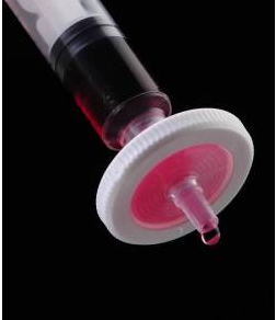 Syringe Filter for HPLC Analysis