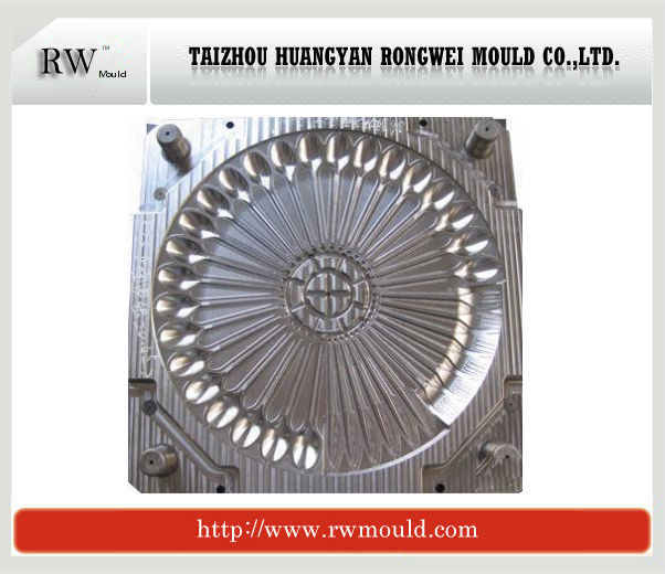 Huangyan Hot Sell Plastic Injection Spoon Kinfe Fork Mould
