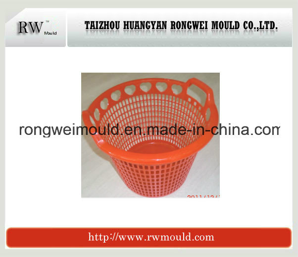 Plastic Household Laundry Basket Moulding