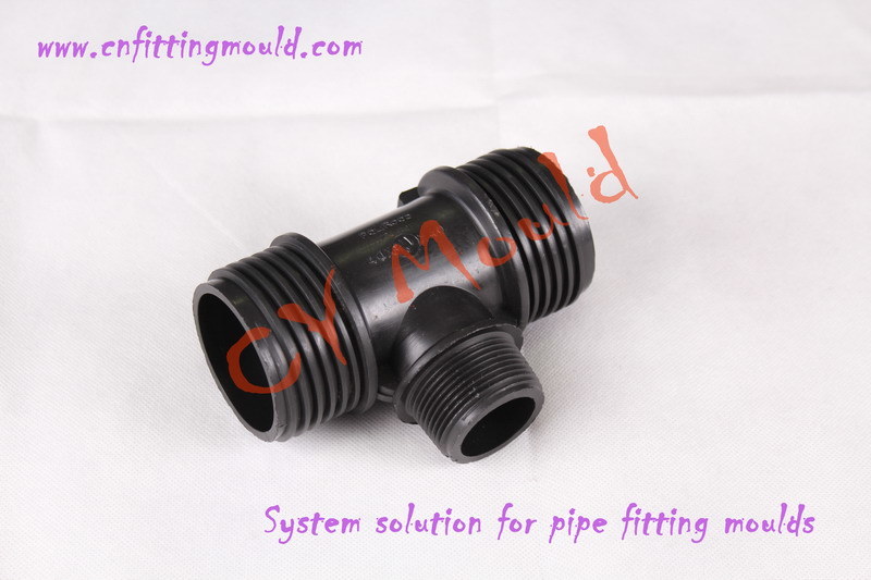 PP Male Tee Pipe Fitting Mold