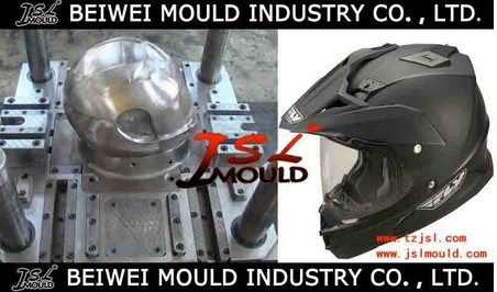 Plastic Injection Full Face Motorcycle Helmet Shell Mould