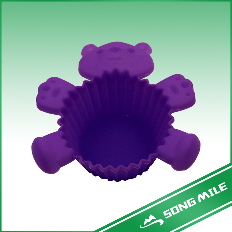 Purple Bear Silicone Cake Mold /Bakeware with FDA