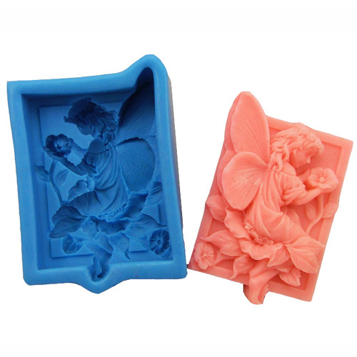 Silicone Rubber Fairy Soap Mold Soap Molds Silicone Molds
