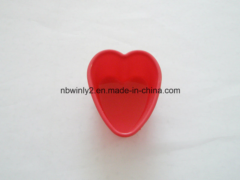 Heart Silicone Muffin Mould (WLS4015)