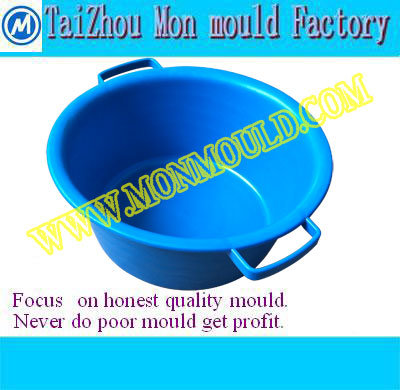 Plastic Injection 8L/10L/16L/20L Handle Face Washer Basin Mould