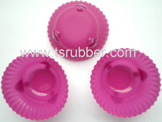 Flower Shaped Silicone Cake Mould-Purple