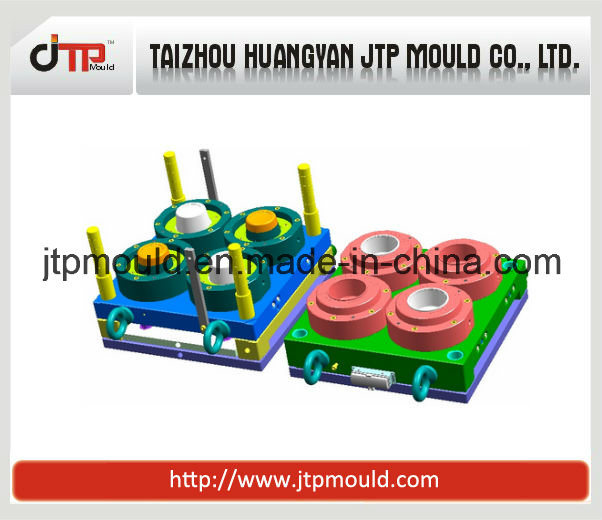 4 Cavities Plastic Food Container Mould
