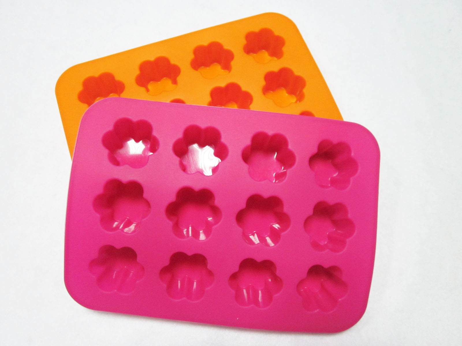 Flower Shap Miffin/Cookie Silicone Mould
