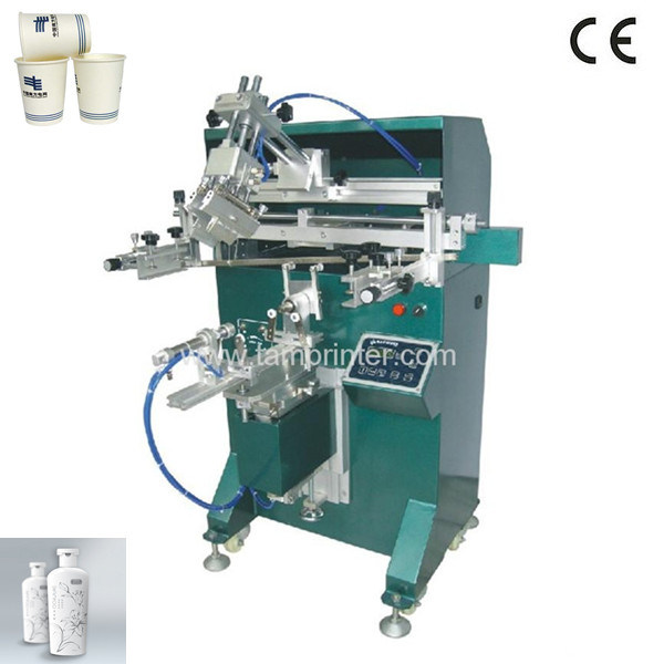 TM-300e Cheap Cylinder Silk Printing Machine for Cup