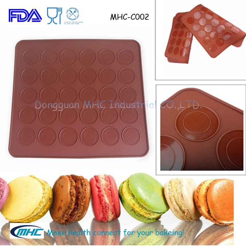 Silicone Marcaron Mould for Cake Baking