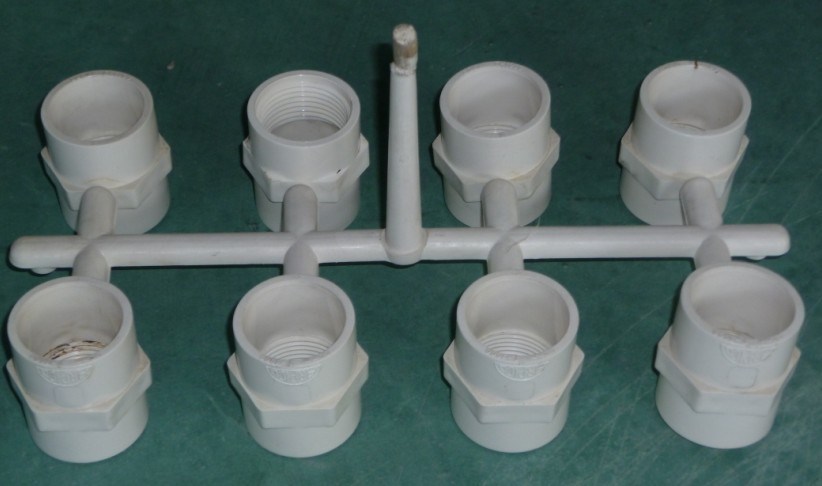PVC Reducing Tee Water Supply Fitting Mould