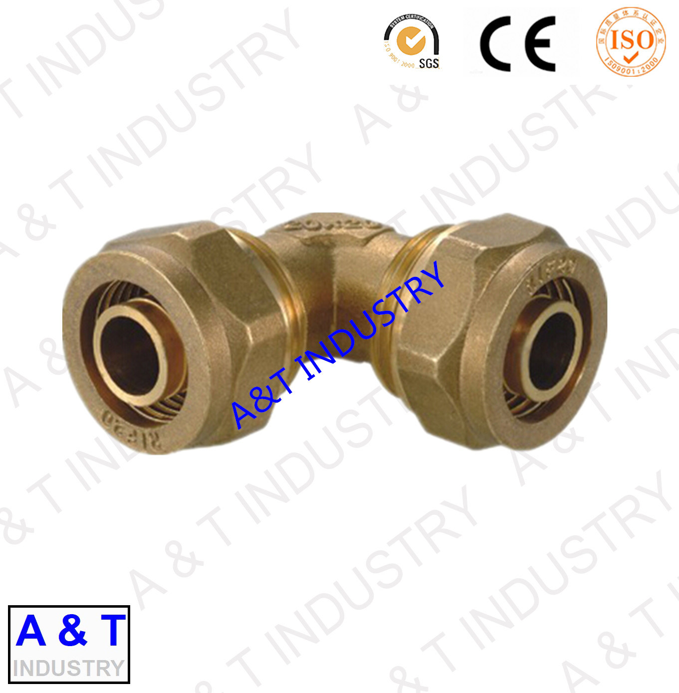 Factory Plumbing Brass Pipe Fitting