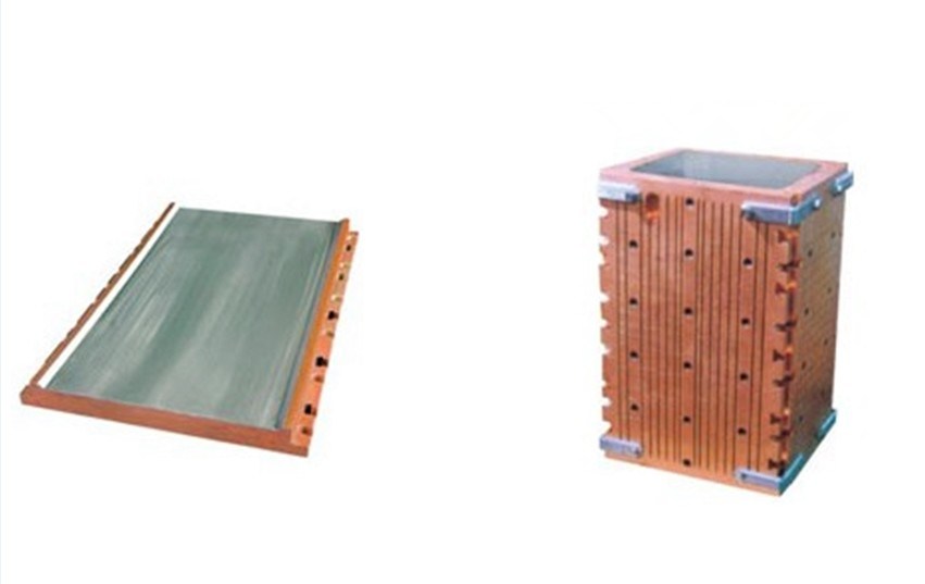 Square Billet / Bloom Copper Mould Plate for Continuous Casting