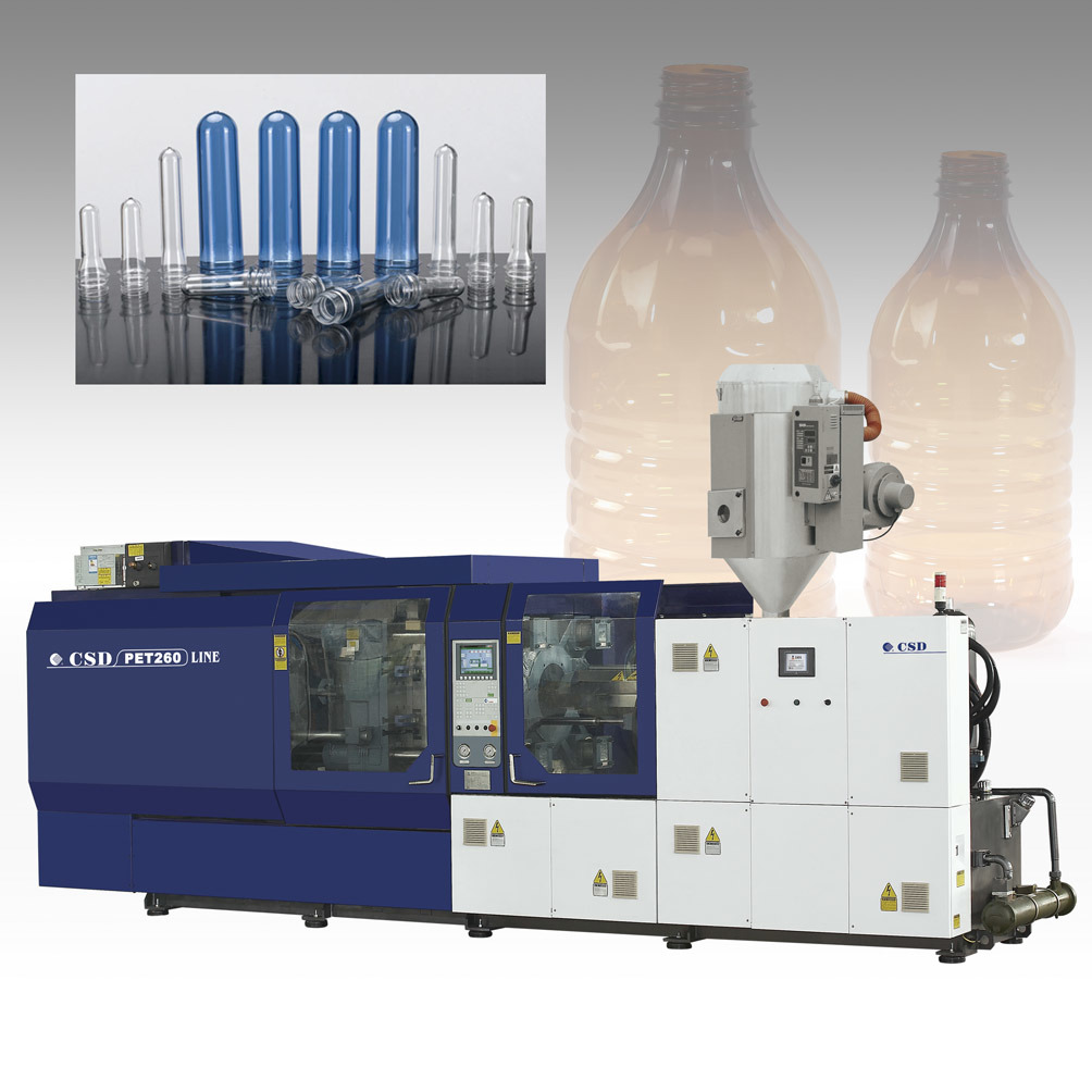 CE Approved with Pet Preforms High-Speed Production Line (CSD-PET260, 320)