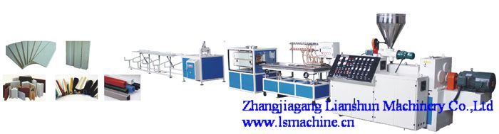 CE/SGS/ISO9001 Wood Plastic Extrusion Line (LS200)