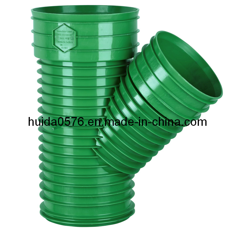 Pipe Plastic Injection Fitting Mould of Skew Tee