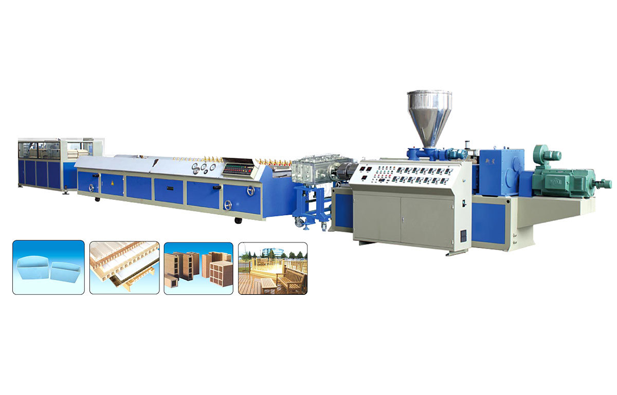 High Performance PVC PE PP WPC Foam Board Extrusion Line