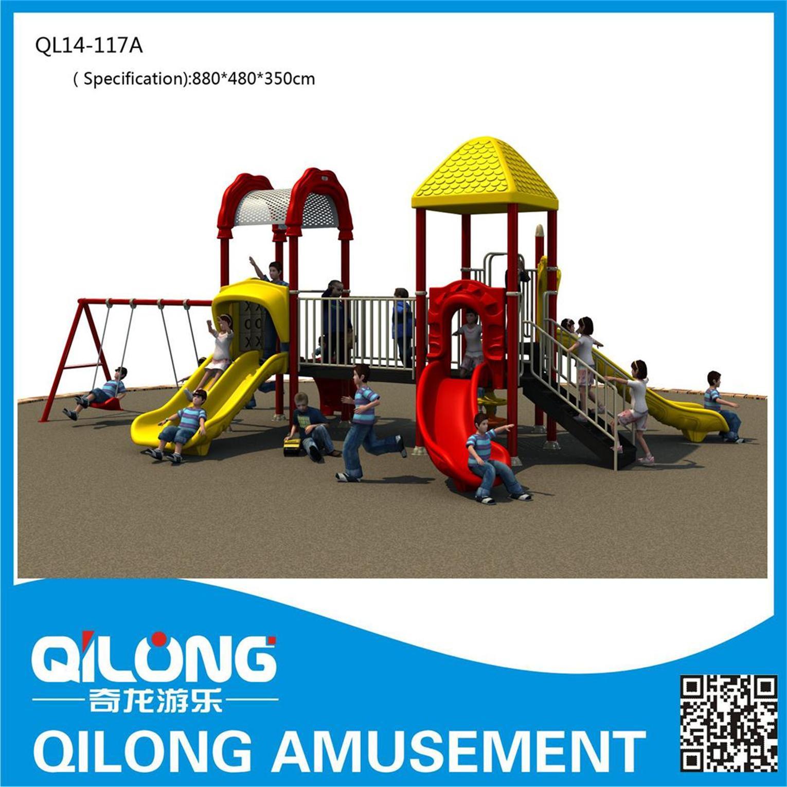 Competitive Outdoor Playground Sets (QL14-117A)