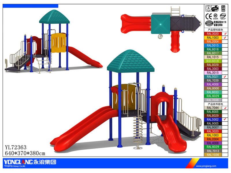 2014 School Outdoor Climbing Playground for Older Kids