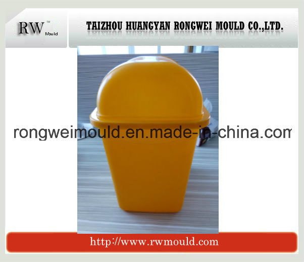 Injection High Polished Garbage Bin Mould