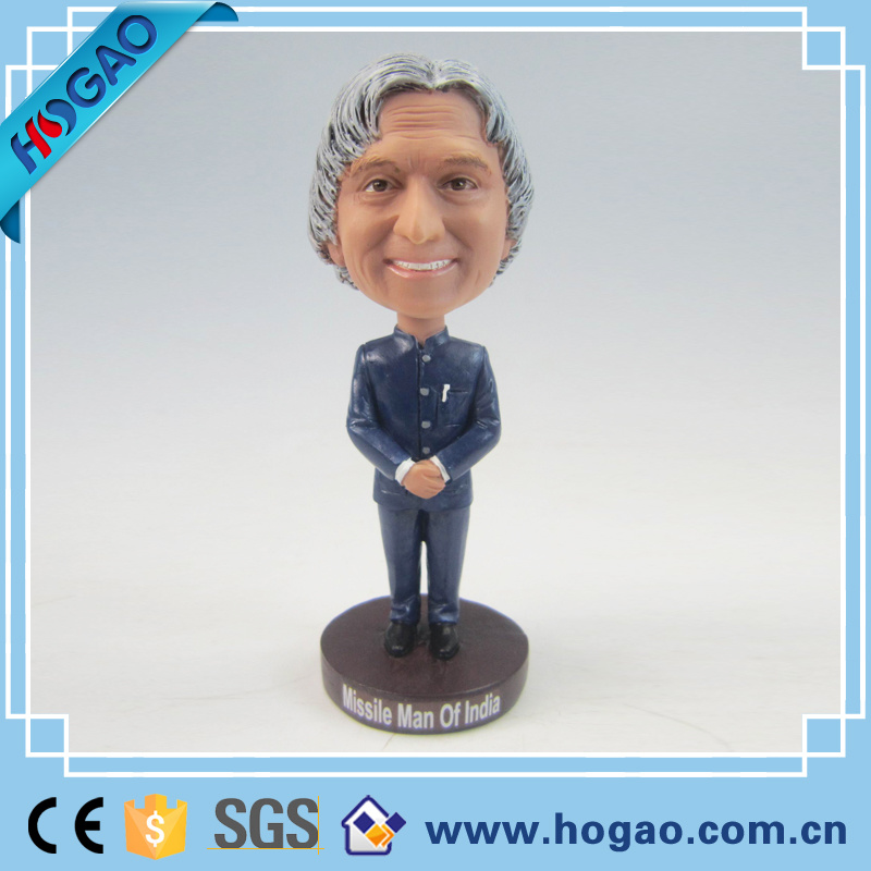 Lovely and High Quality Bobble Head Polyresin Figurines Resin Craft