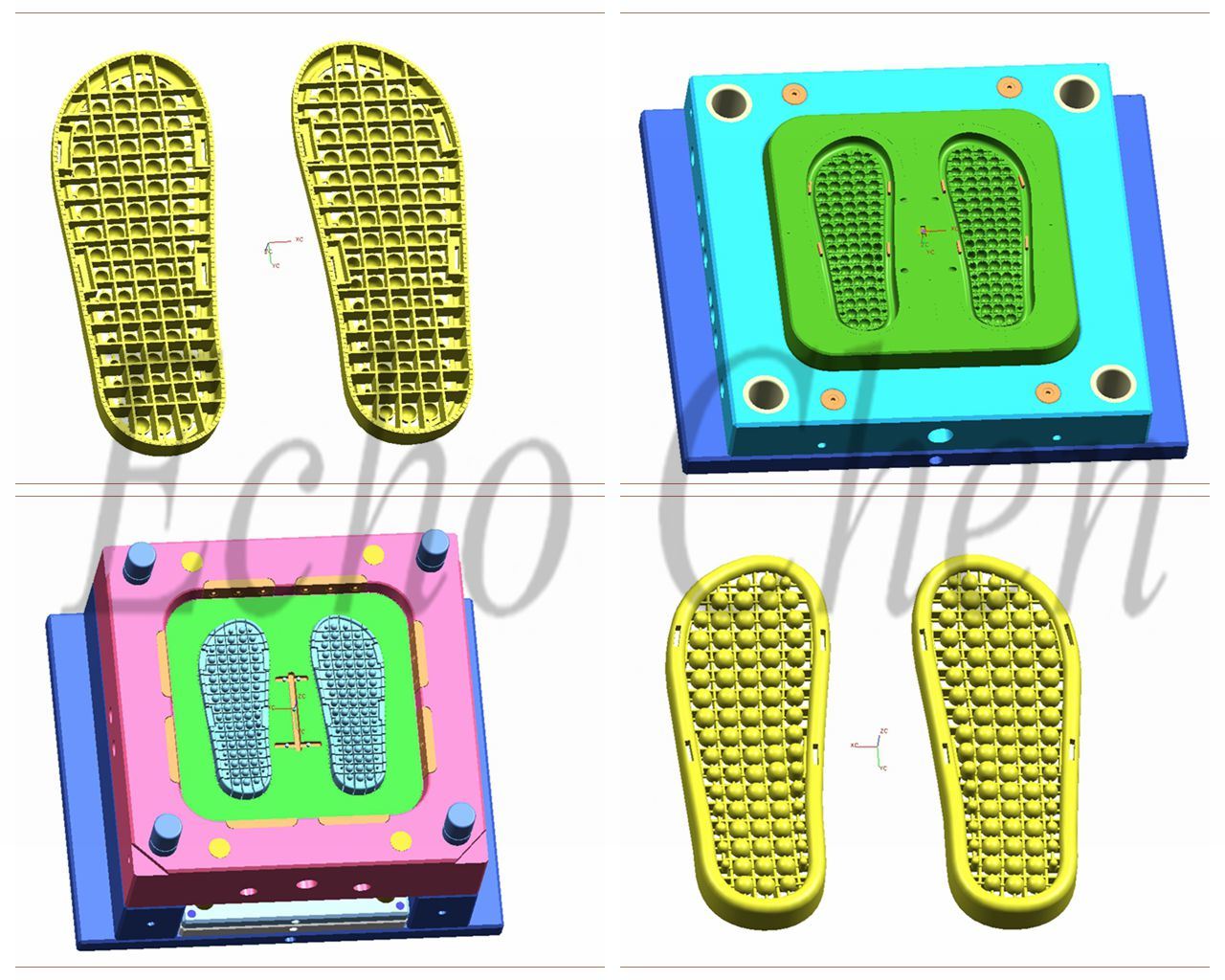 Plastic Shoe Mould/Commodity Mold (YS15702)