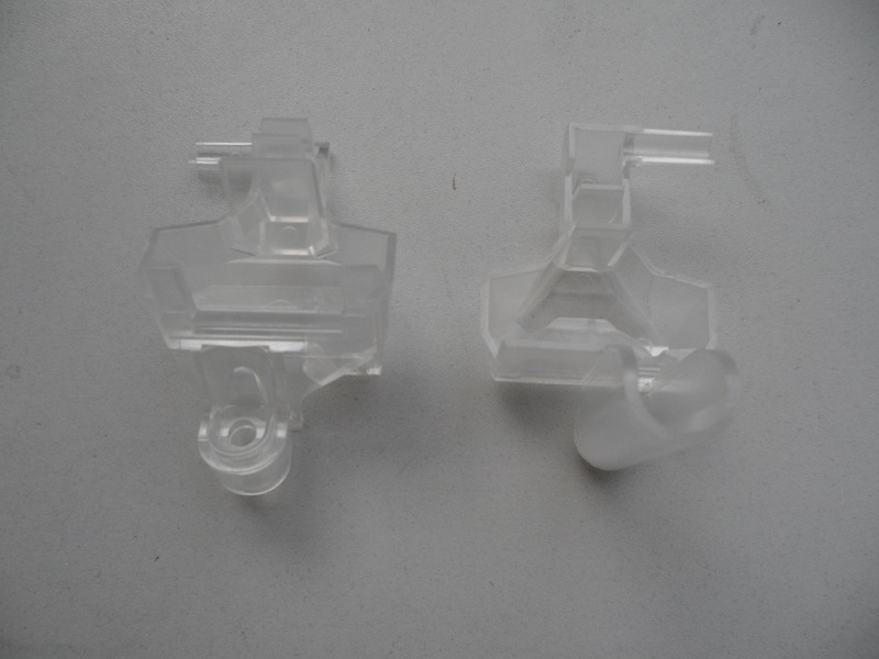 Molded Plastic Transparant Electronic Parts