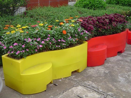 Rotomoulded Bench Flowerpot