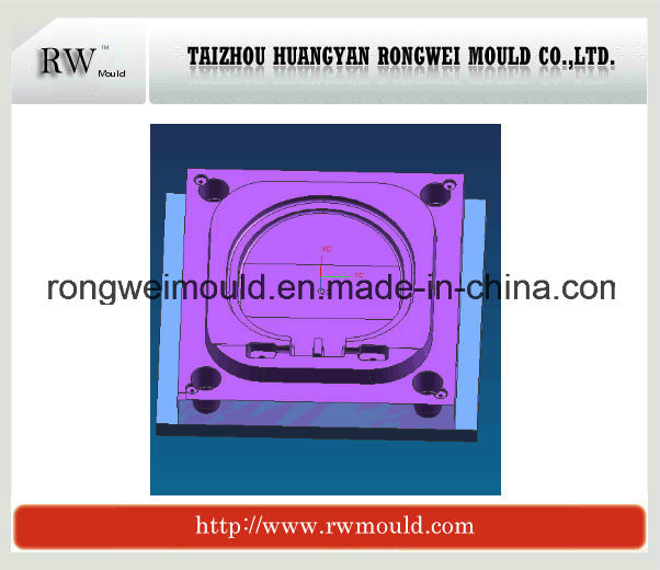 Injection Dustbin Cover Mould