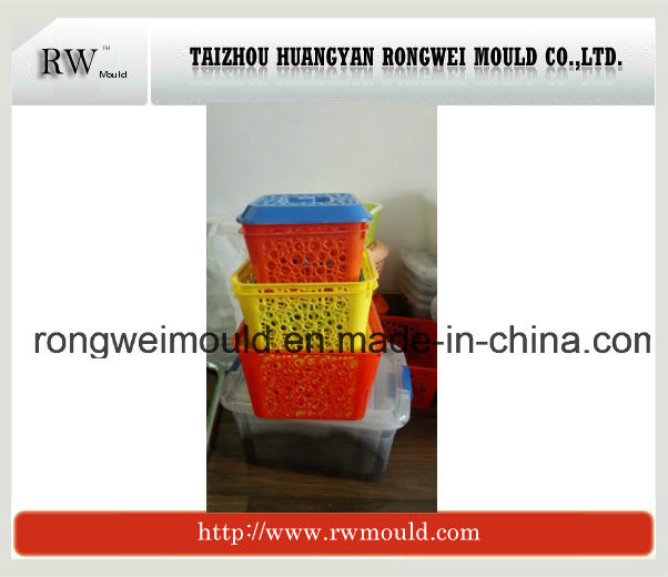 Plastic Household Commodity Fruit Basket Mould