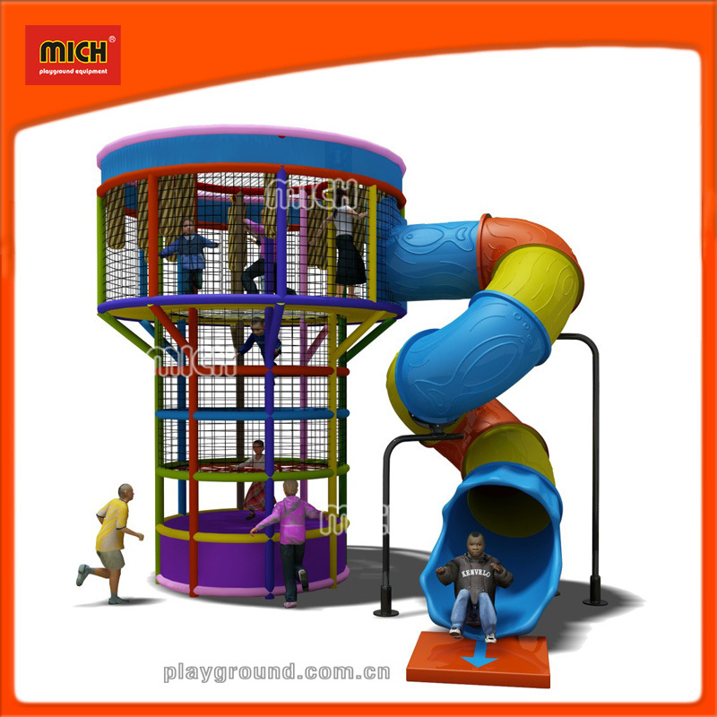 Play Area Indoor Playground for Kids with Tube Slide