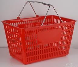 Plastic Commodity Shopping Cart Basket Mould