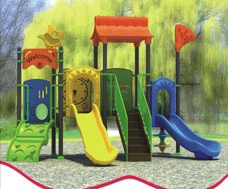 2015 Hot Selling Outdoor Playground Slide with GS and TUV Certificate (QQ14023-1)