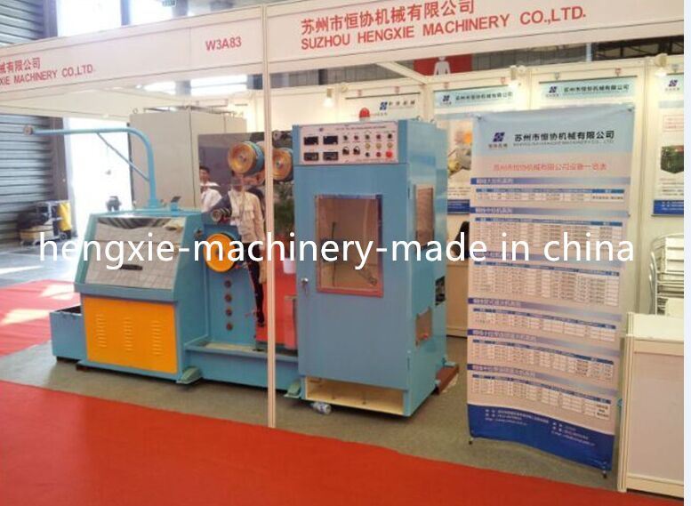 Hxe-24dt Copper Wire Drawing Machine with Annealer