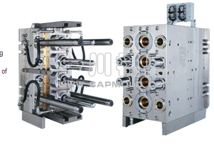 4 Cavities Preform Mould for Plastic Injection Mould
