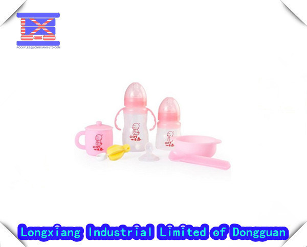 Plastic Baby Feeding/Nursing Bottle Mould with Double Handles