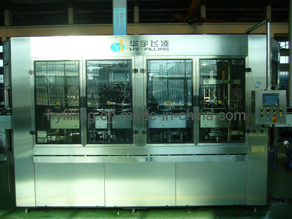 Glass Bottle Washing-Filling-Capping Machine for Juice