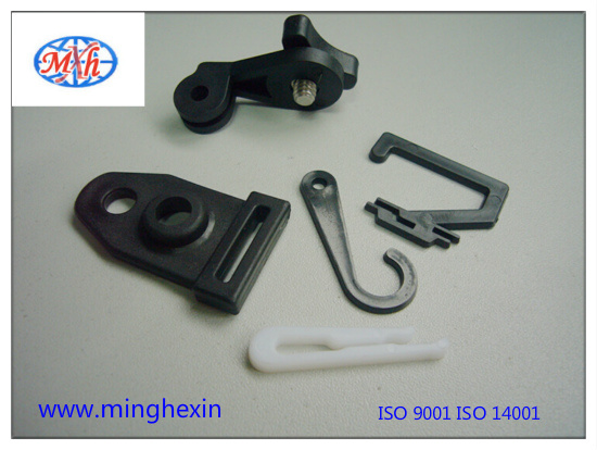 Black Plastic Injection Part with ISO SGS