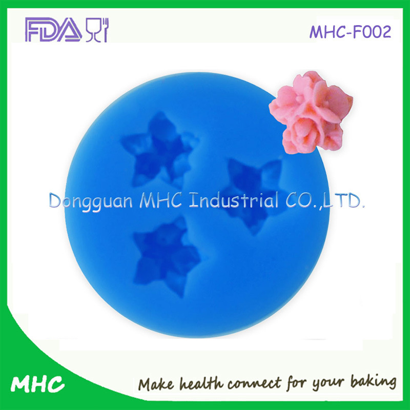 3D Flower Silicone Cake Decoration Mould
