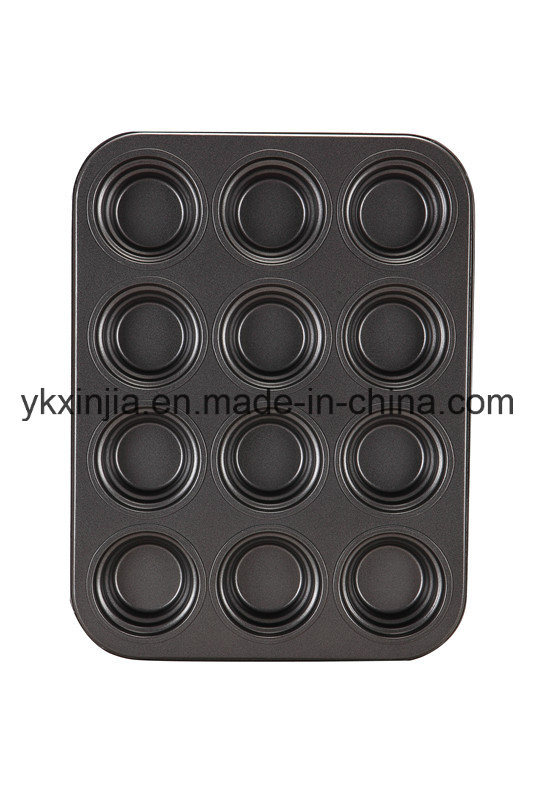 Kitchenware 2014 Hot Sale New Arrival Fine Quality 12 Cup Cake Pan