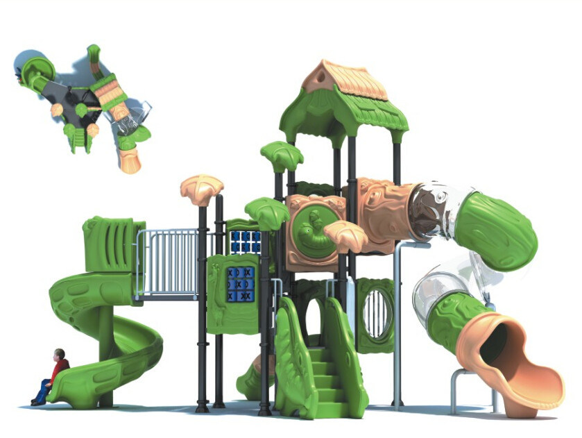 2015 Hot Selling Outdoor Playground Slide with GS and TUV Certificate QQ14018-1