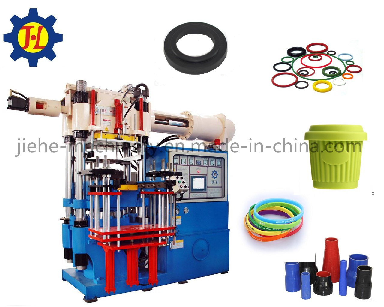 Rubber Injection Moulding Press for Silicone and Rubber Products